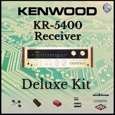 Kenwood KR-5400 Receiver Deluxe Upgrade Kit Genuine Parts Restoration picture