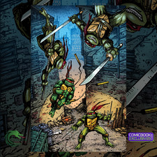 Teenage Mutant Ninja Turtles JOURNEYS #1 Kevin Eastman Virgin Variant /100 tmnt picture