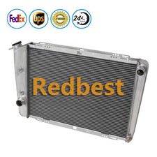 3 Row Aluminum Radiator For 1968 69 Lincoln Continental CC6869 V8 7.0L 7.5L 7.6L picture