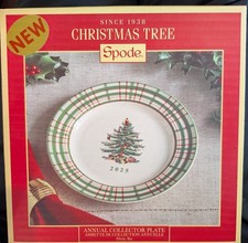 SPODE Christmas Tree Annual Collector Plate 8