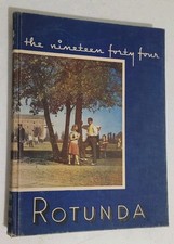 RARE 1944 Southern Methodist University SMU Mustangs ROTUNDA DALLAS TX Yearbook  picture