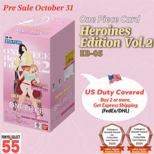 Heroines Edition Vol.2 EB-05 Extra Booster Box Japanese SEALED ONE PIECE PSL picture