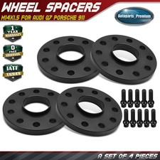 4pcs 5x130mm to 5x130mm Wheel Spacers 14x1.5 71.6 15mm for Audi Q7 Porsche 911 picture