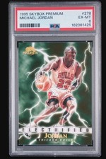 1995 Skybox Premium Micheal Jordan Electrified #278 Psa 6 picture