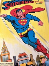 Vintage  1979 Superman Pop-Up Book DC Comics Super Man Random House picture