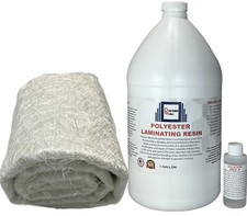 Polyester Resin .75x50x5 Yard Fiberglass Chopped Strand Mat / Boats Autos RVs picture
