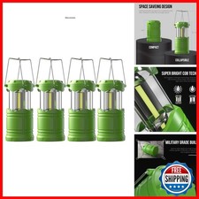 Lichamp LED Camping Lantern 4 Pack Green picture