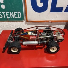 Vintage Kyosho 1/8 4WD Nitro Super Buggy Land Jump Parts Or Repair  picture