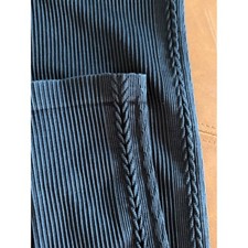 OFFLINE By Aerie Seamless Cable High Waisted Legging medium gray black fade wash picture