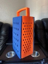 Chicago Bears Cheese Grater Foam Hat - New Original - Navy Orange picture