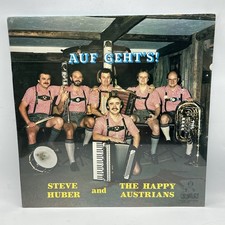 Steve Huber & The Happy Austrians - Auf Geht’s SEALED / NEW Polka LP - RARE picture