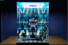 Fit Metal Structure Nu Gundam Figure Display Case With Light No Figure New picture