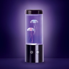 Merkury Innovations MI-ML075-999W Jellyfish Lamp Motion & Multicolor Leds , 9'' picture