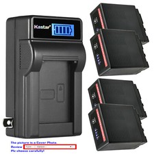 Kastar VWVBG6 Pro Battery LCD Wall Charger for Panasonic VDR-D50 VDRD51 VDR-D210 picture