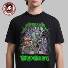 Metallica Halloween 2025 This Monster Lives X Squindo Metalli-Monsters T-Shirt picture