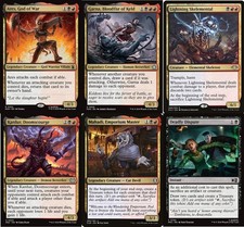 Ares, God of War Commander Deck -  100 Cards  - Kardur - Marvel  - NM - MTG picture