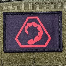 Brotherhood Of Nod Patch Moral Tactical Meme Military Flag Hook & Loop 3x2 picture