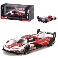 BBURAGO RACE PORSCHE 963 #6 2024 24HR LE MANS PENSKE 1/43 RED/WHITE 38319-1D picture