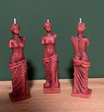WHOLESALE 10pcs Venus Aphrodite Goddess Beeswax Candle Metaphysical Witch Supply picture