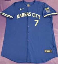 Authentic Bobby Witt #7 Kansas City Royals Pro Cut Nike Elite ADV Jersey 56 picture