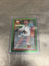 2026 Topps Flagship Football Joe Burrow #91TC-21 Silver Pack 1991 AUTO Green /99 picture