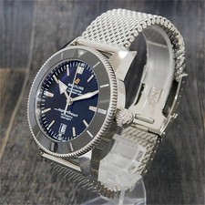 BREITLING Super Ocean Heritage B20 AB2010 S. Steel Automatic Men's Watch #W505 picture