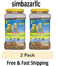 3-D Pet Products Premium Parakeet Food, 5.0 lb. Jar (2 pack) picture