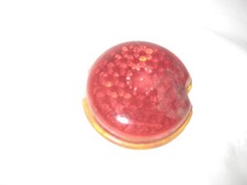 Antique Auto Glass Tail Light Lens Griffin Model 75 picture