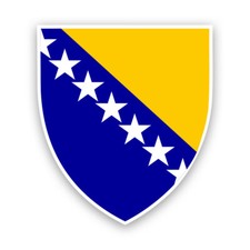 Bosnian Coat of Arms Sticker Decal - Weatherproof - bosnia herzegovina coa picture