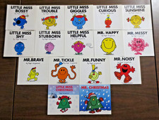 LITTLE MISS & MR. MEN Lot of 16 Books By Roger Hargreaves picture