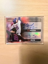 2025 Pulse on Demand Nolan McLean Jonah Tong Dual Auto (#10/25) New York Mets picture