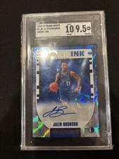 2018-19 Panini NBA Hoops - Rookie Ink Jalen Brunson #RI-JB (AU, RC) picture