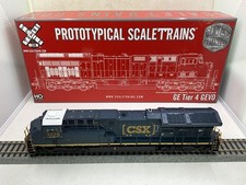 ScaleTrains HO Scale CSX Rivet Counter GE Tier 4 GEVO w/ LokSound #3378 #30518 picture