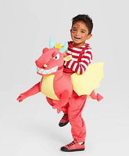 Hyde and Eek Boutique Toddler Dragon Rider Plush Halloween Costume picture