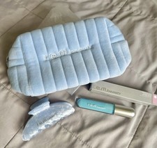 Ariana Grande blue holiday r.e.m. beauty Makeup Pouch & Hair Clip & Lipgloss Set picture