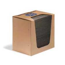 New Pig Universal Heavy-Weight Absorbent Mat Pads [Dispenser Box of 100] picture