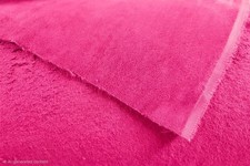 Hot Pink 12 Oz Terry Velour Fabric--43 Yard Roll, 60