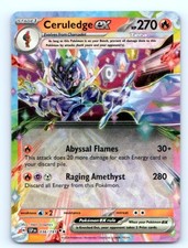 TCG ~ Ceruledge ex 036/191 ~ English Near Mint picture