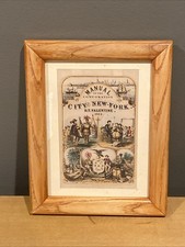 Manual Corporation City of New York NYC 1864 D.T. Valentine Framed Title Page picture