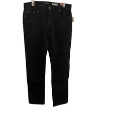 NWT Aeropostale Black Slim Straight Mens Jeans Size 31x 32 picture