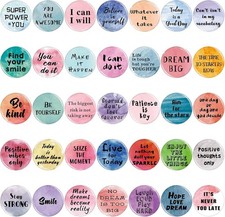35 Pieces Inspirational Quote Refrigerator Magnets Motivational Fridge Magnet... picture