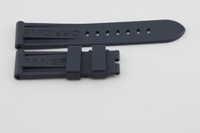 Panerai Dark Blue Rubber Strap 24/22 (BA) for Tang Pin Buckle Band picture