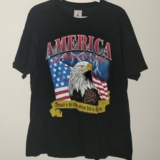 Vintage 1995 Living Epistles America It's Time To Pray T-Shirt Men's Size Large picture