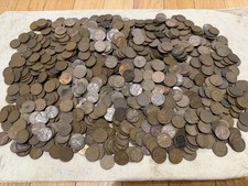 1,000 (~7 lbs) Unsearched Wheat Pennies - FREE 6 Bonus Pennies picture