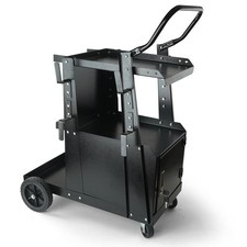 Uimoso Welding Cart 2-Tier 265LBS Welder Cart with Anti-Theft Lockable Cabinet picture