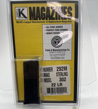 Triple K Sterling Arms Model 302 6 Round 22LR Magazine 292M NEW Mag Clip picture