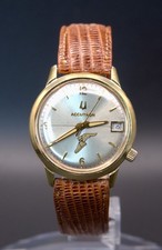 Rare Vintage Bulova Accutron Goodyear Mens Watch-10k RGP-2192.10 Calibre Move picture