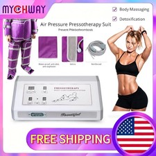 Air Pressure Pressotherapy Lymphatic Drainage Slimming Suit Body Massager Device picture