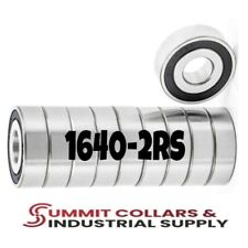 (10PCS) 1640 2RS SEALED BALL BEARING 7/8 ID X 2 OD X 9/16 WIDE  picture