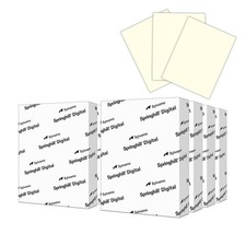 Springhill 8.5”x11” Cream Colored Cardstock Paper, 67lb VB, 147gsm. 2000 Sheets. picture
